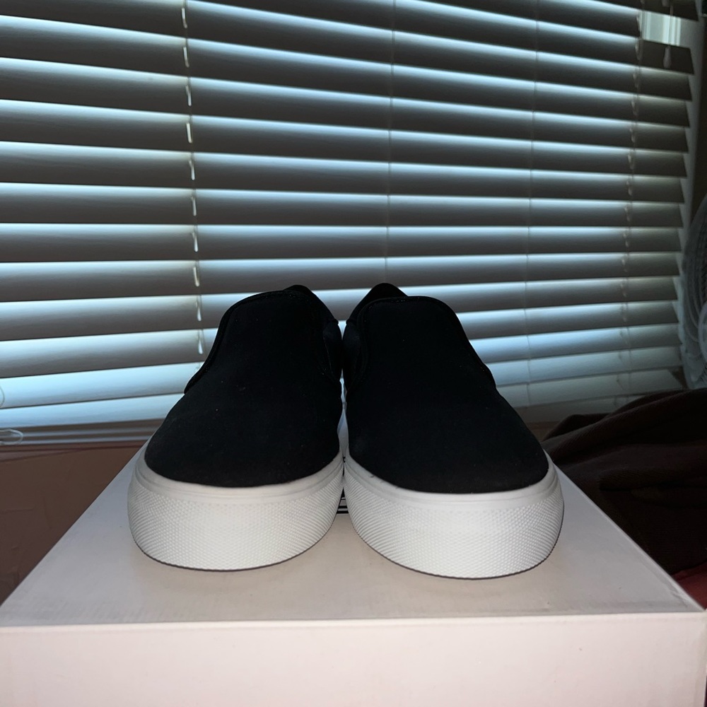 Platform slide on sneakers